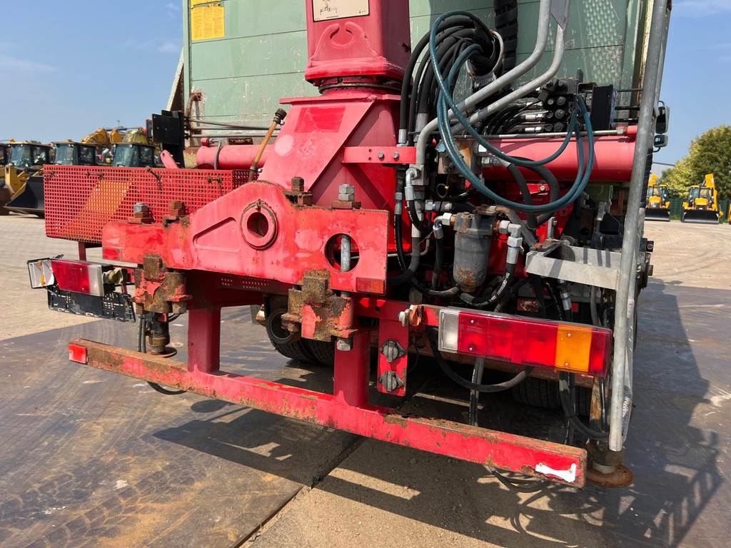 MAN TGA 26.480 tipper + HMF crane