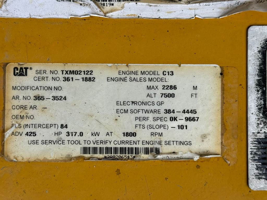 CAT 349EL VG