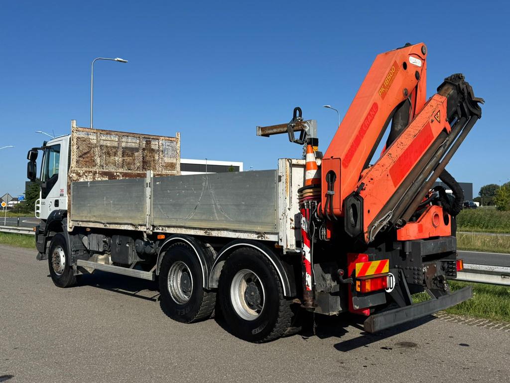 Iveco 330 6x4 with Palfinger PK 18500 crane