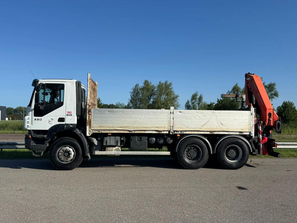 Iveco 330 6x4 with Palfinger PK 18500 crane