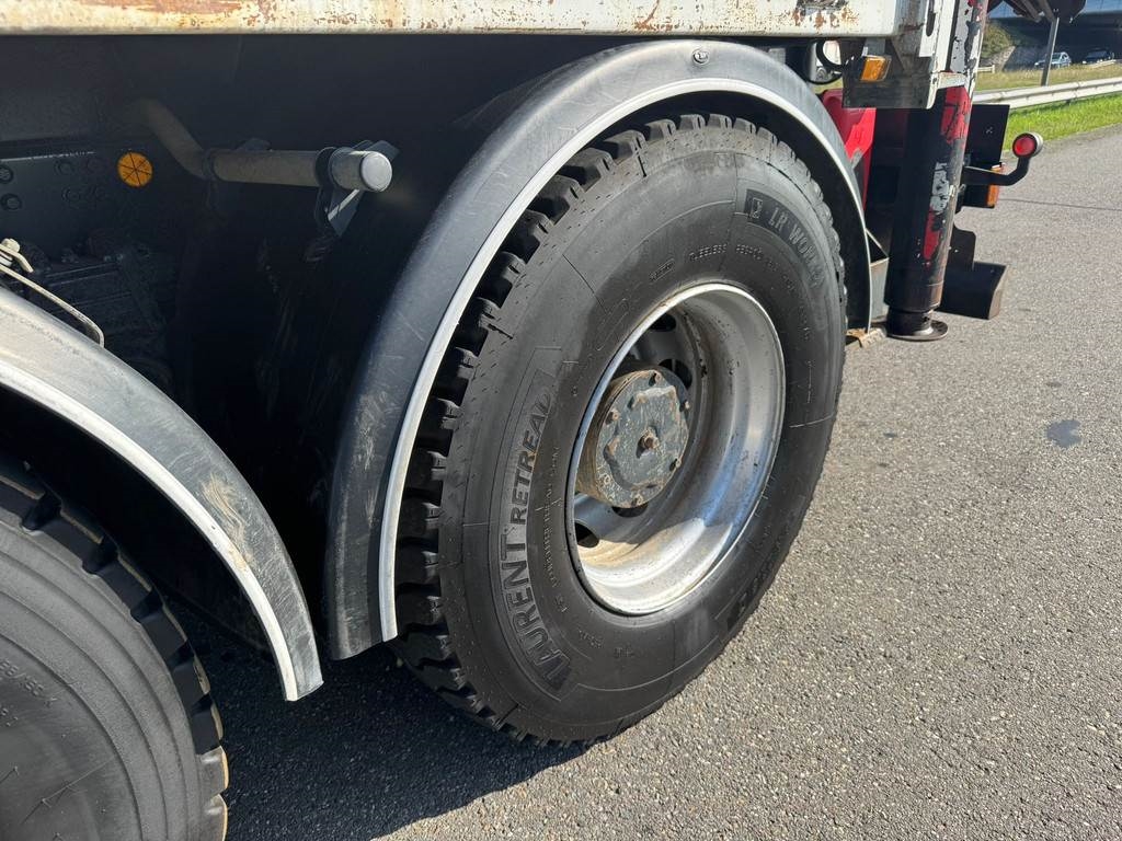 Iveco 330 6x4 with Palfinger PK 18500 crane
