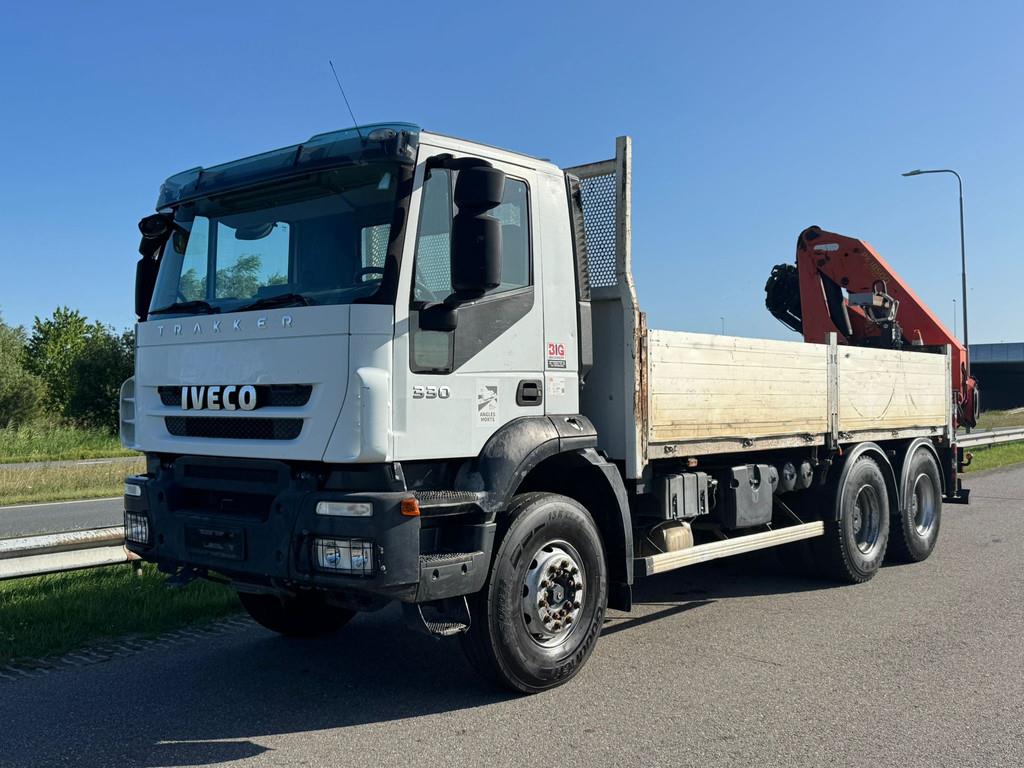 Iveco 330 6x4 with Palfinger PK 18500 crane