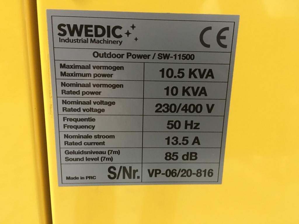 [Other] SWEDIC SW-11500 GENERATOR 10KVA NEW
