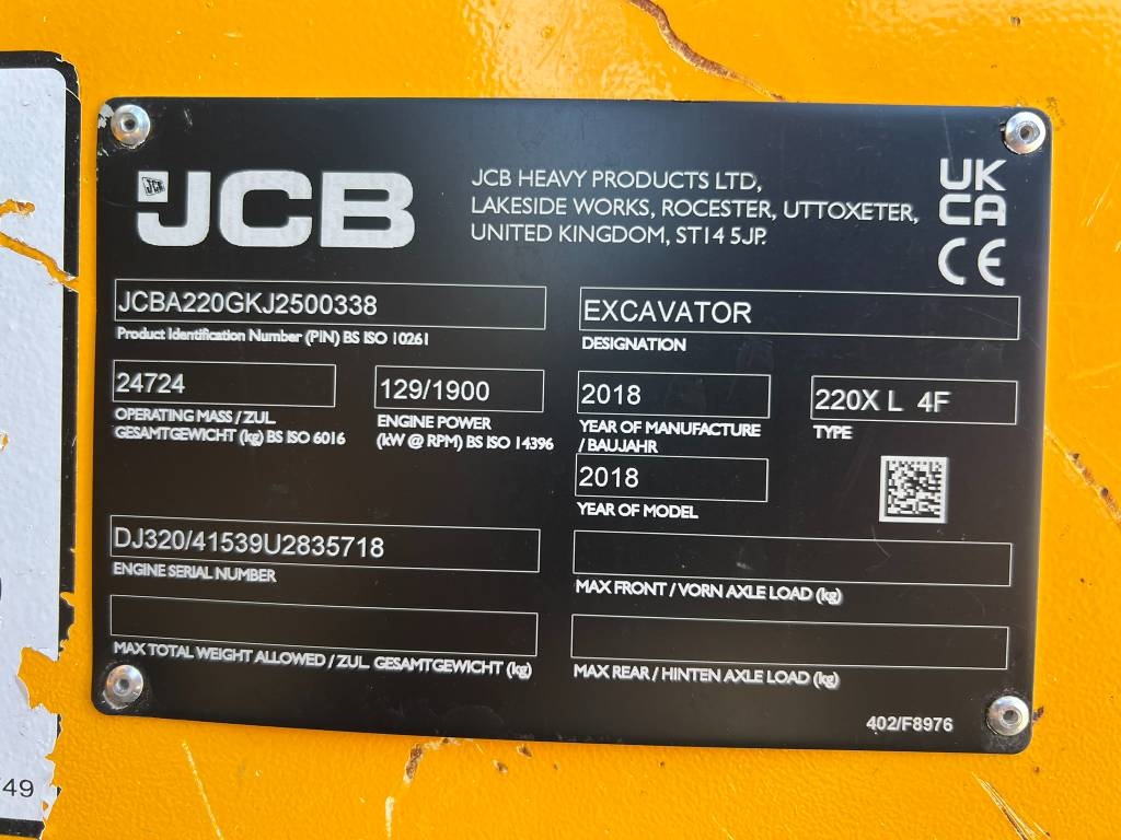 JCB 220X LC