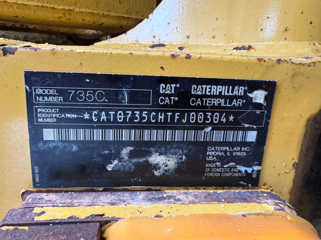 CAT 735C - CAT Rebuild transmission