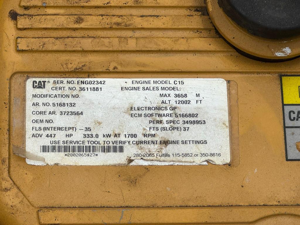 CAT 735C - CAT Rebuild transmission