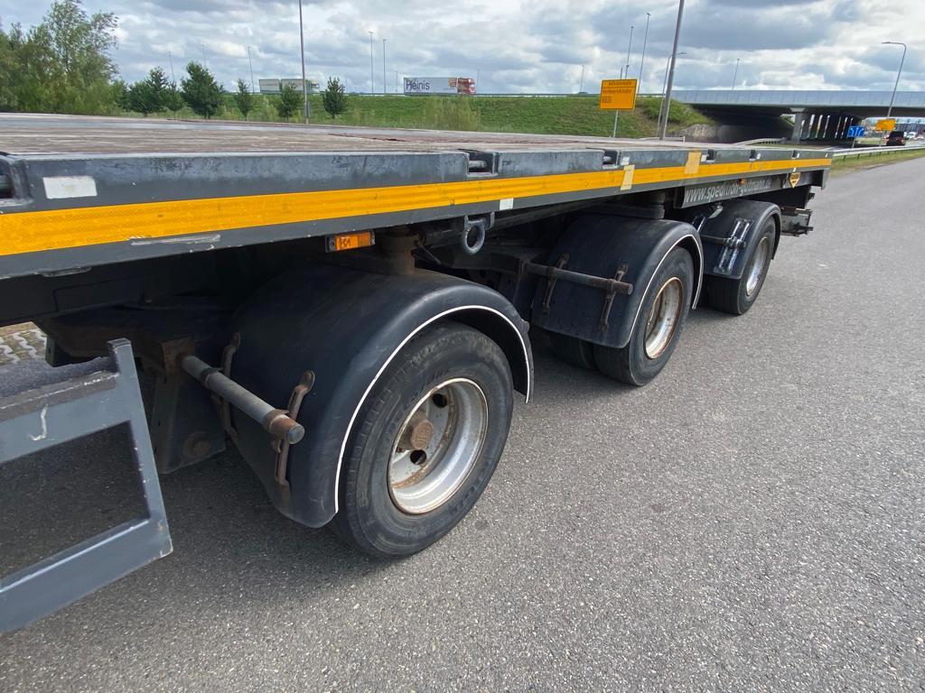 Broshuis trailer 3 -time extendable Windmill transporter