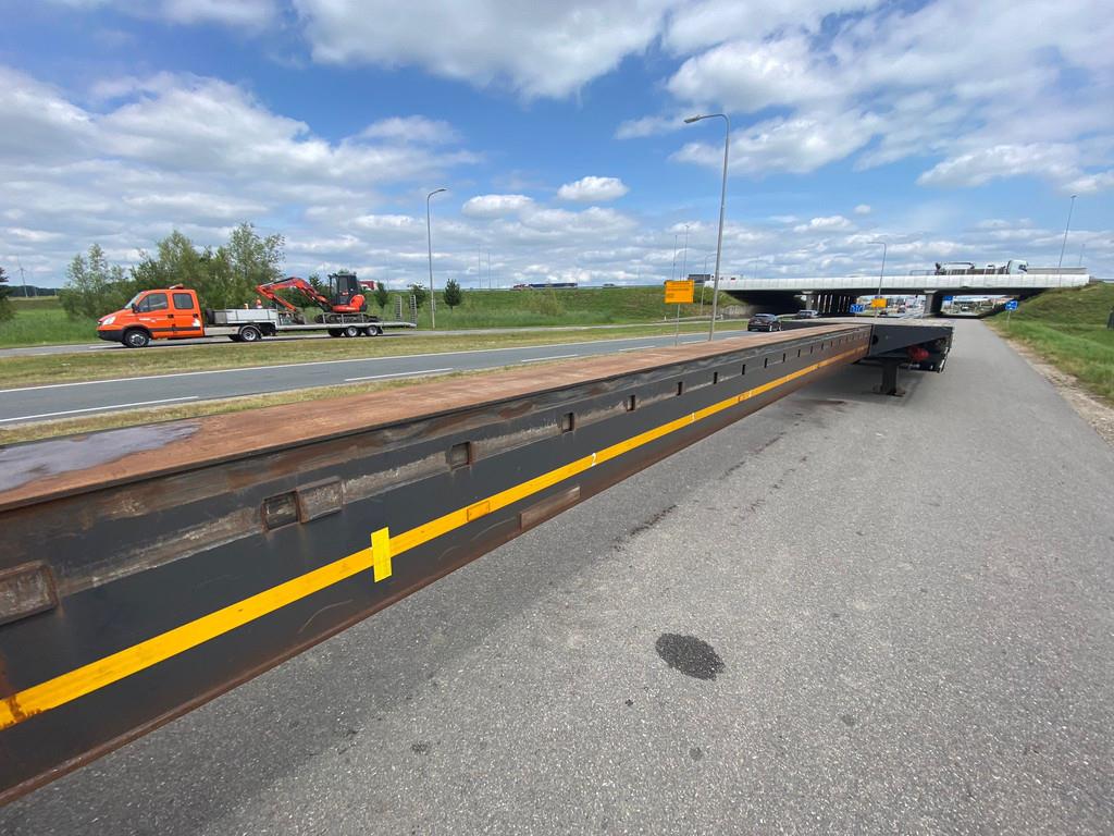 Broshuis trailer 3 -time extendable Windmill transporter