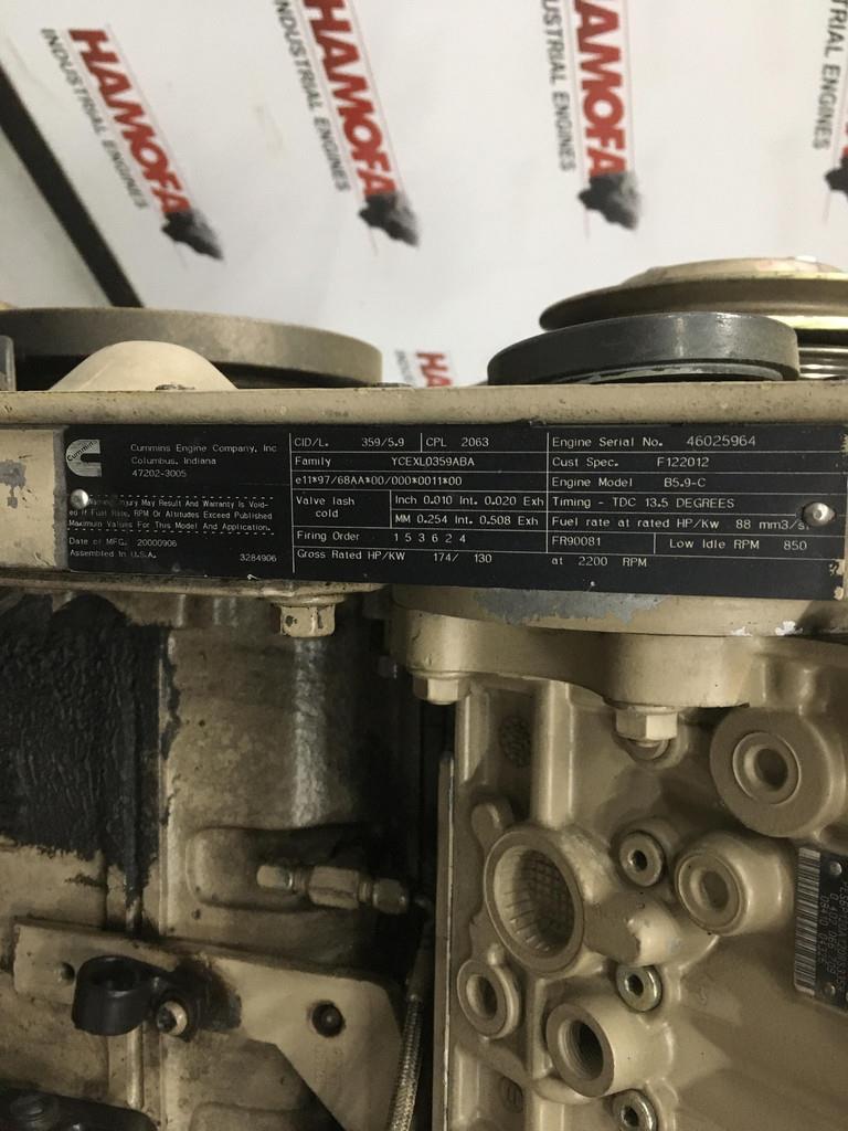 Cummins 6BTA5.9C CPL2063 CORE