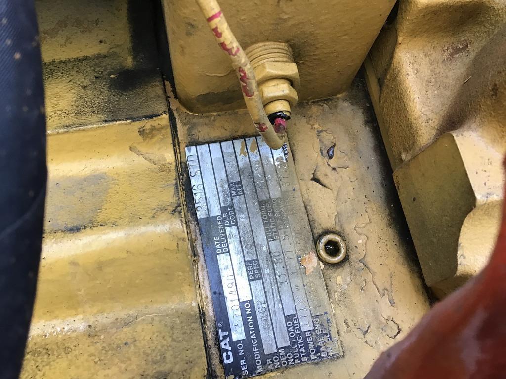 CAT 3516 STD GENERATOR 1650 KVA USED
