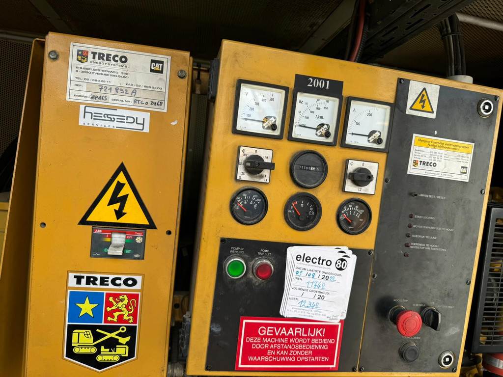 Olympian GEP165 150kVA Generator set on trailer