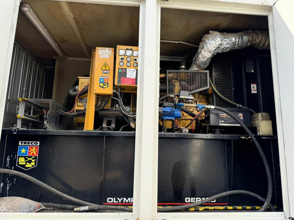 Olympian GEP165 150kVA Generator set on trailer