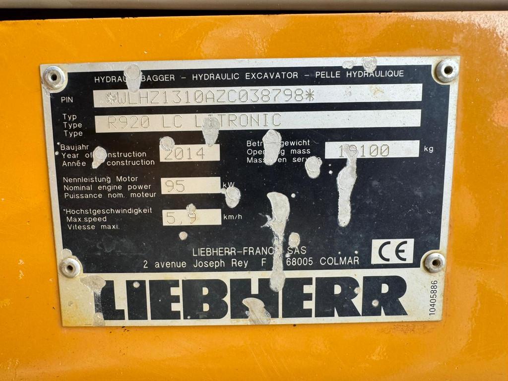 Liebherr R920LC