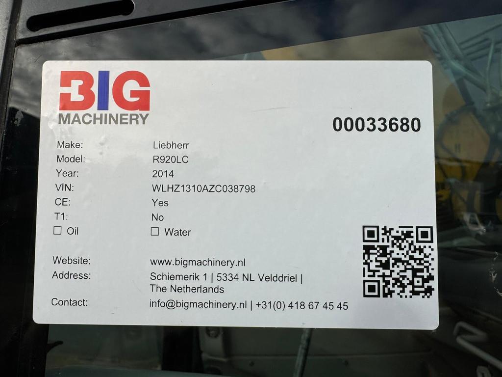 Liebherr R920LC