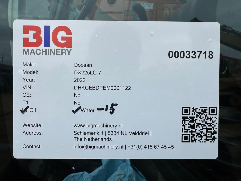 2022 دووسان DX225LC-7-45848660