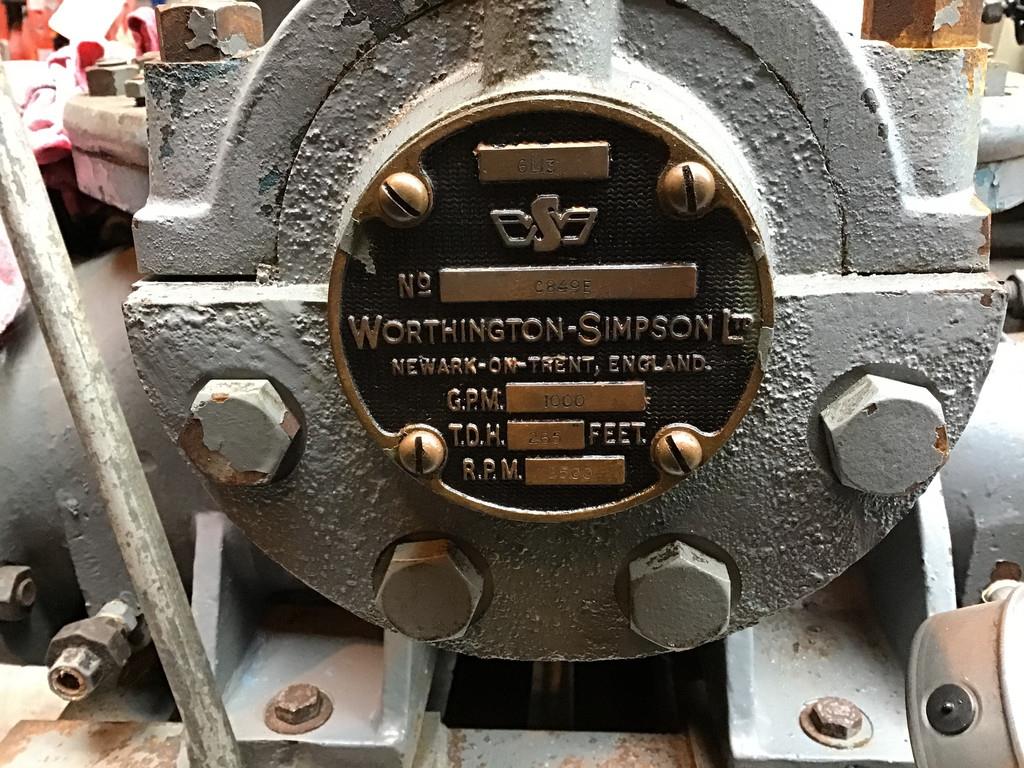 Ford 2802 E V8 POMPSET 550M3/H USED