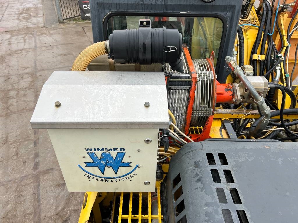 Komatsu PC290NLC-7K + Wimmer Jura Luna 3.100 Drill