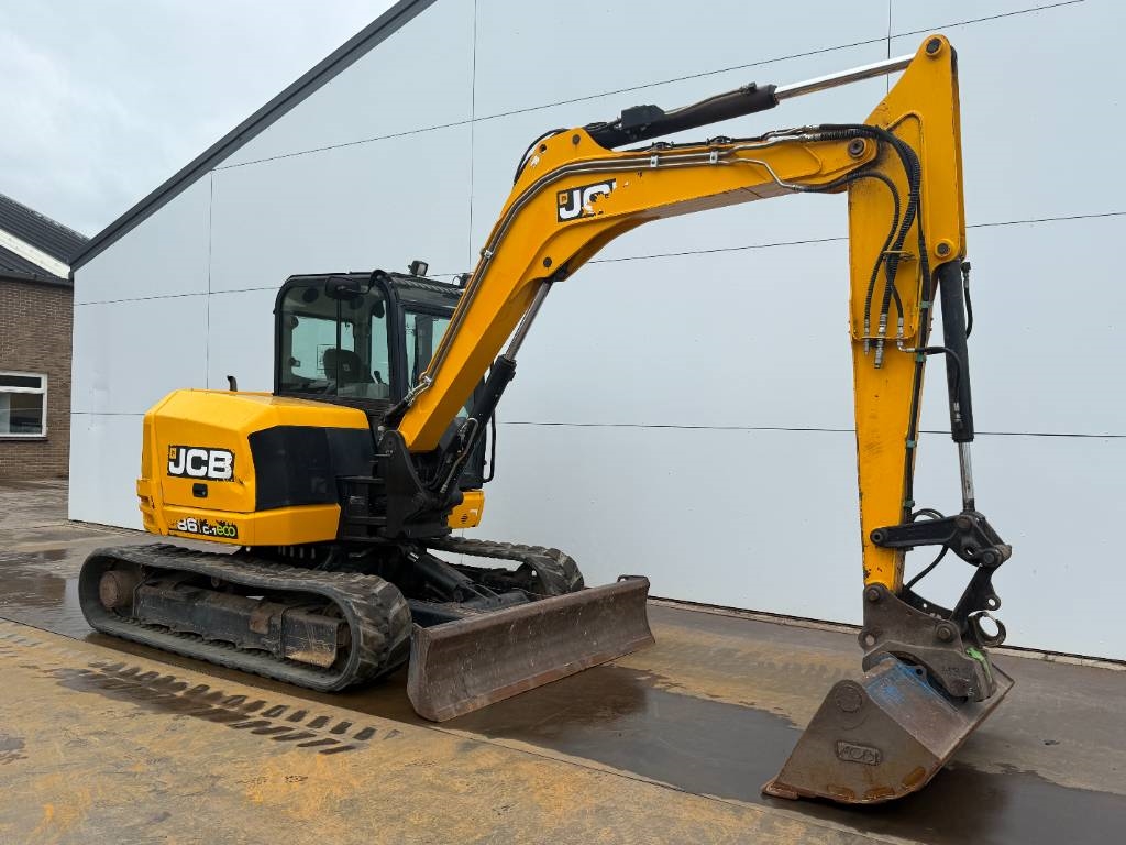 JCB 86C-1 - Hammer Lines / Quick Coupler