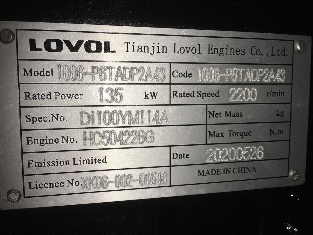 Lovol 1006-P6TADP2A43 NEW