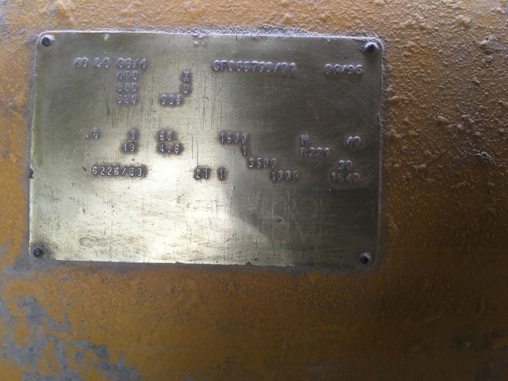 Volvo TAD1630G GENERATOR 520KVA USED