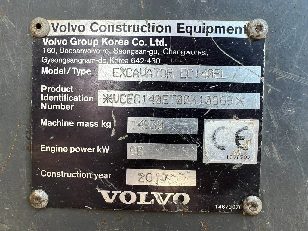 Volvo EC 140 EL