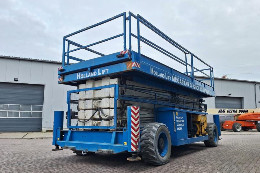 Holland Lift Megastar G320DL30 4WDS/N Diesel, 4x4x4 Drive, 34m