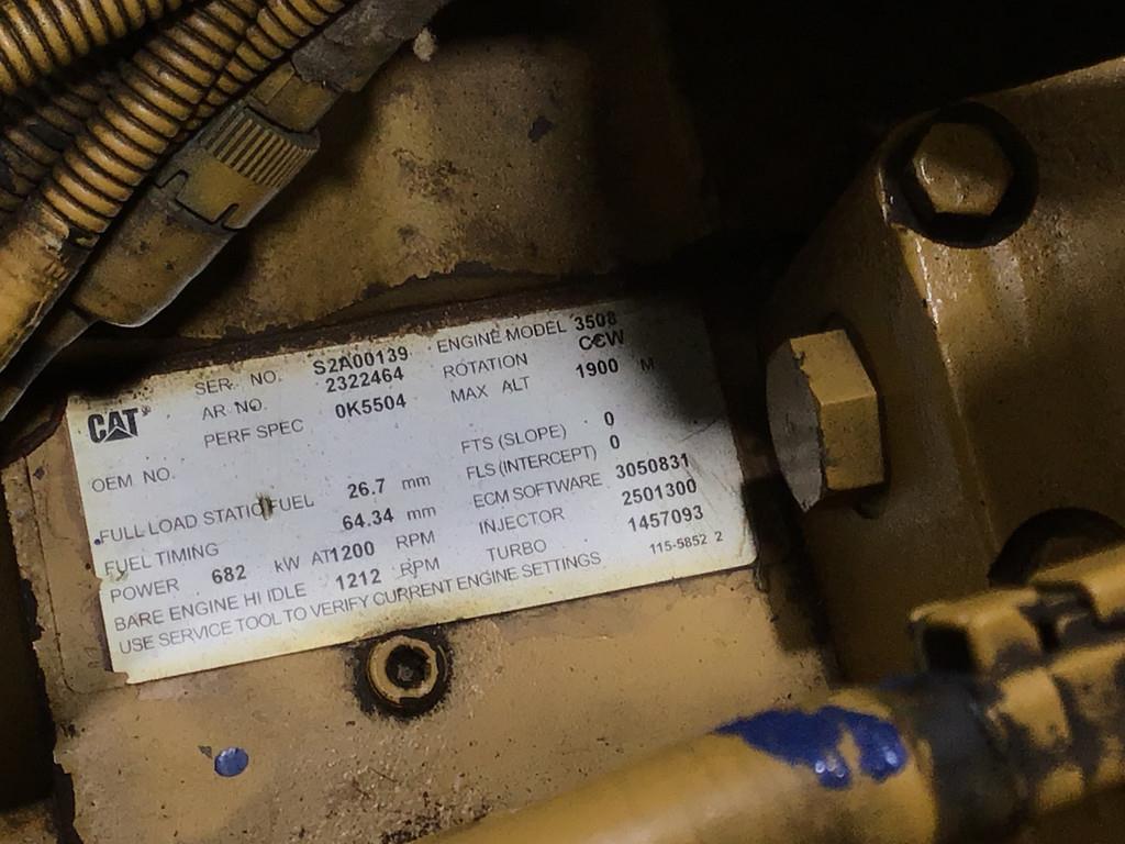 CAT 3508 S2A 232-2464 USED