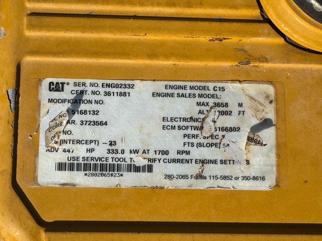 CAT 735C - Rebuild transmission