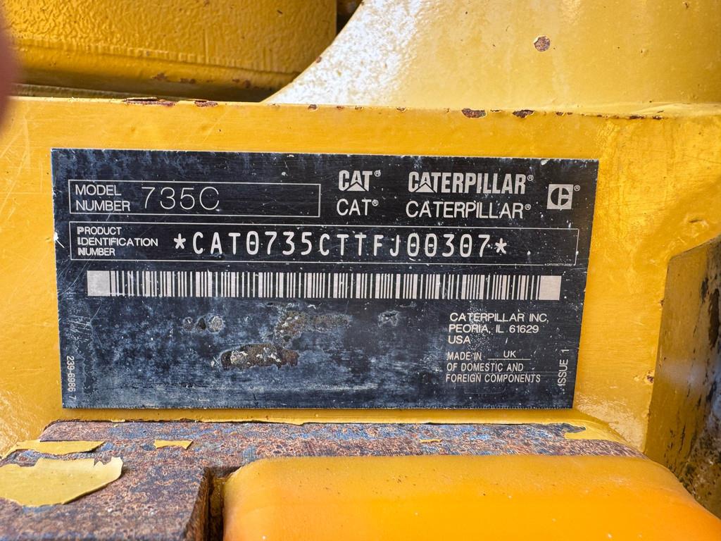 CAT 735C - Rebuild transmission
