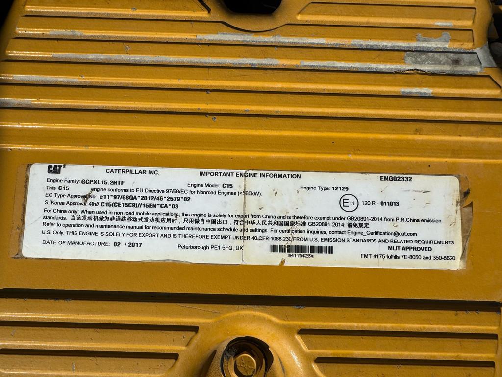 CAT 735C - Rebuild transmission