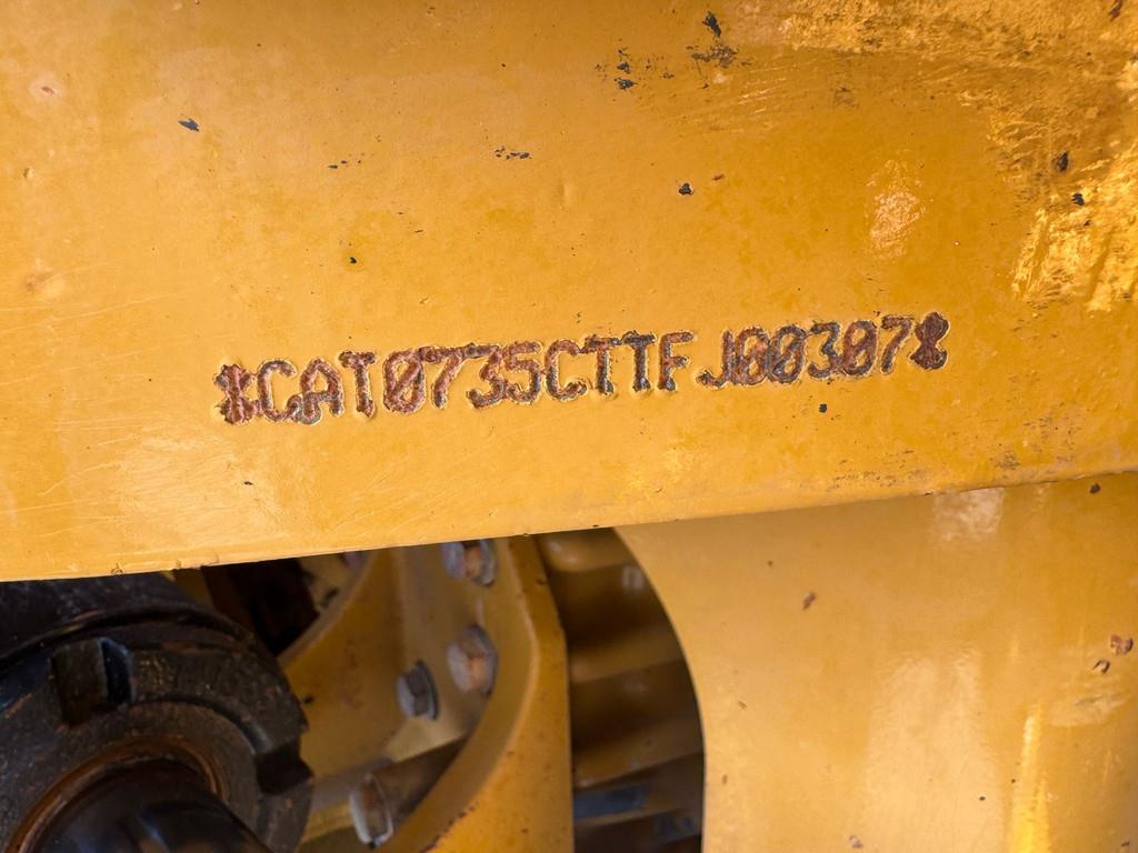 CAT 735C - Rebuild transmission