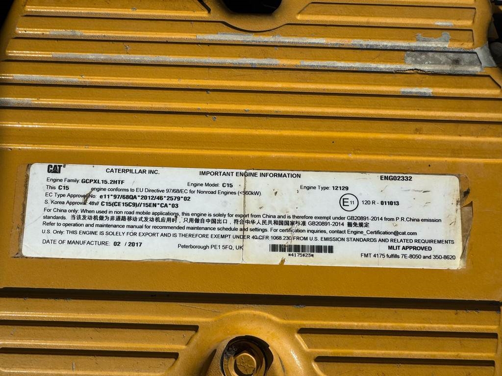CAT 735C - Rebuild transmission