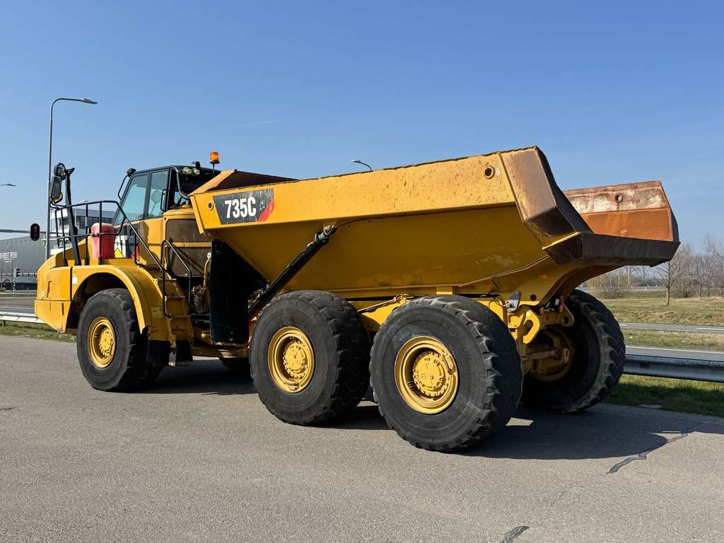 CAT 735C - Rebuild transmission