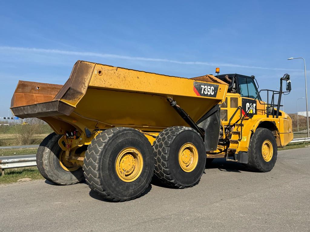 CAT 735C - Rebuild transmission