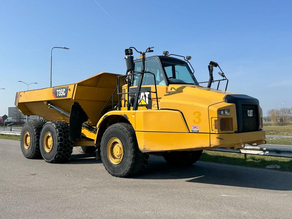 CAT 735C - Rebuild transmission