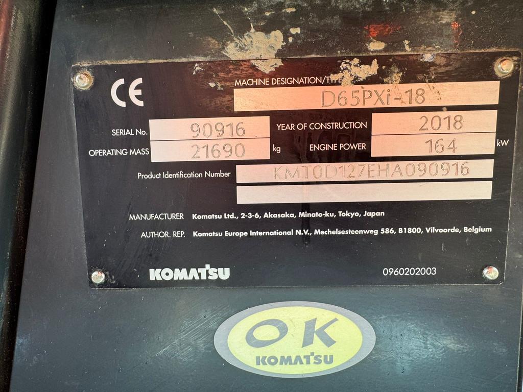Komatsu D65PXi-18 | TOPCON READY