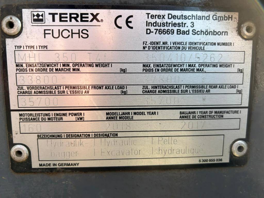 Fuchs MHL350F
