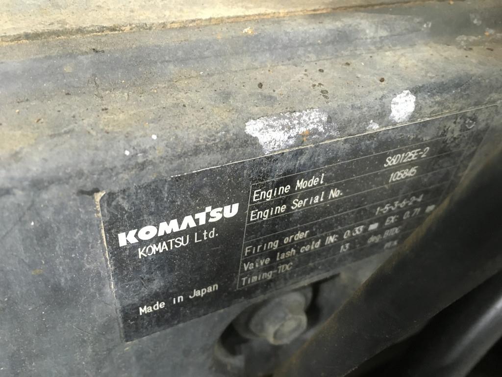 Komatsu S6D125E-2 USED