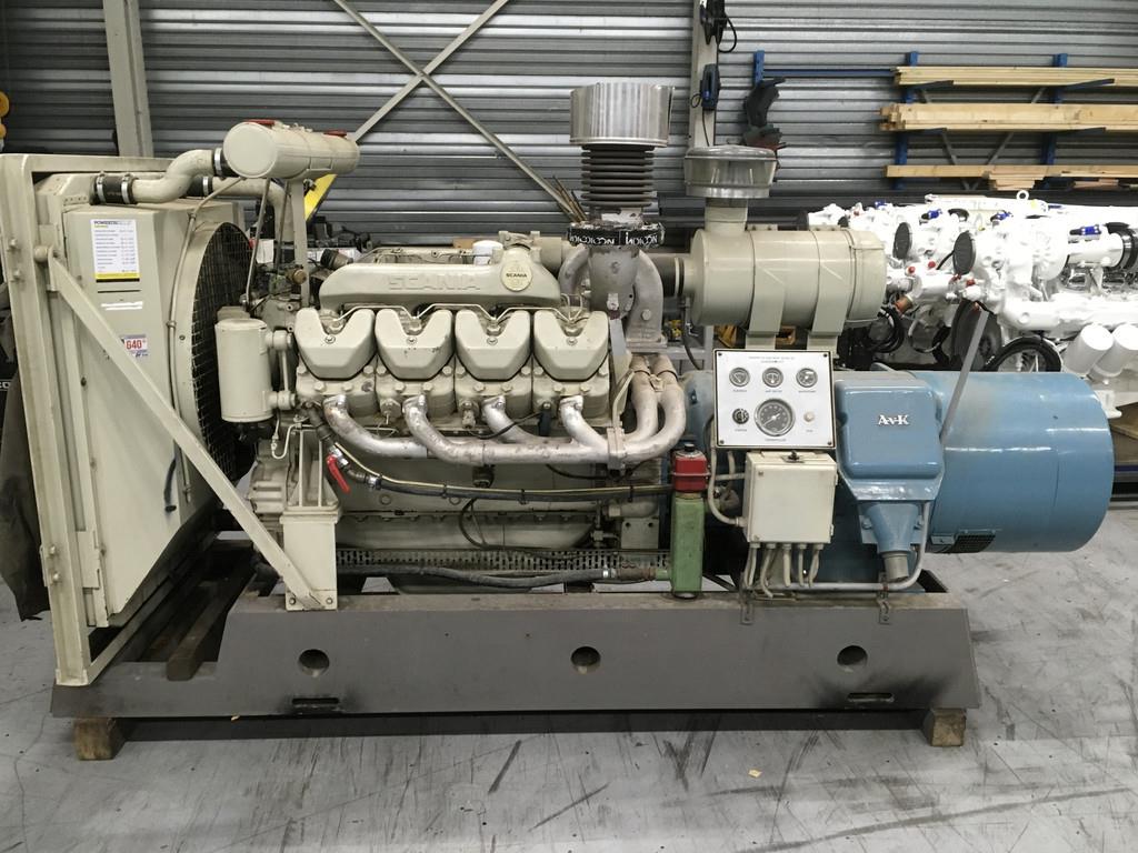 Scania DS14A01 GENERATOR 200KVA USED