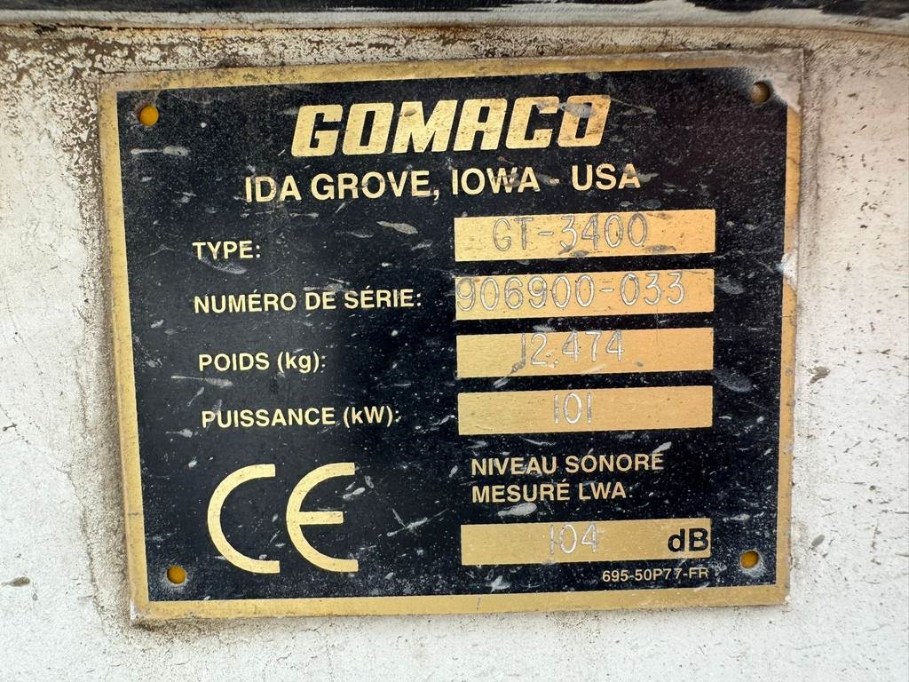 Gomaco GT3400