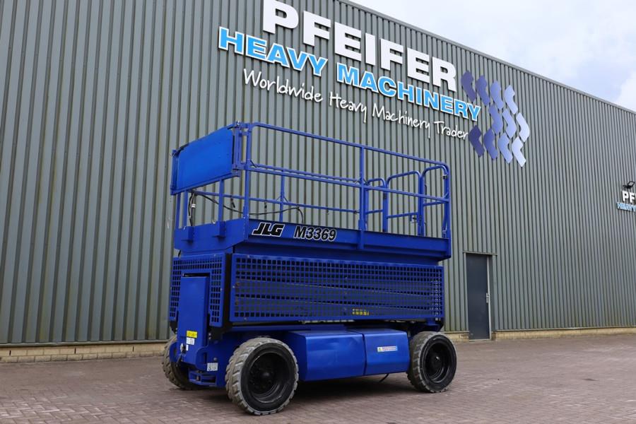 JLG M3369 Hybrid, 12m Working Height, 450kg Capacity,