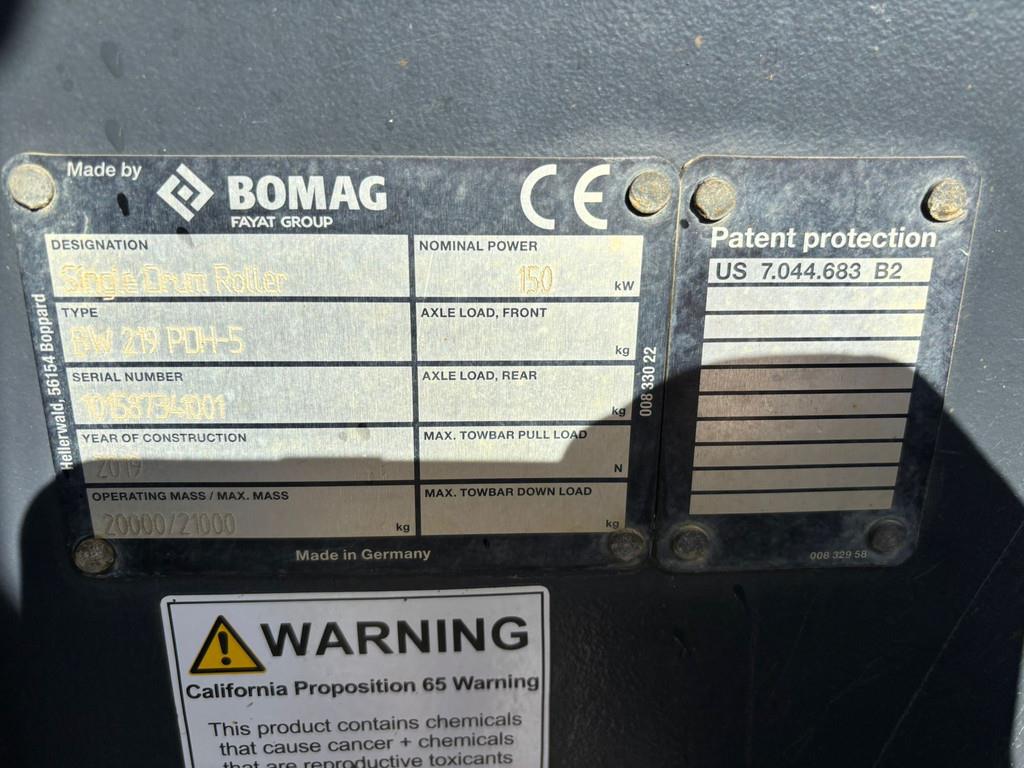 Bomag BW219PDH-5