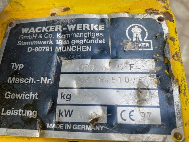 Wacker DPU 3345 F (12005325)