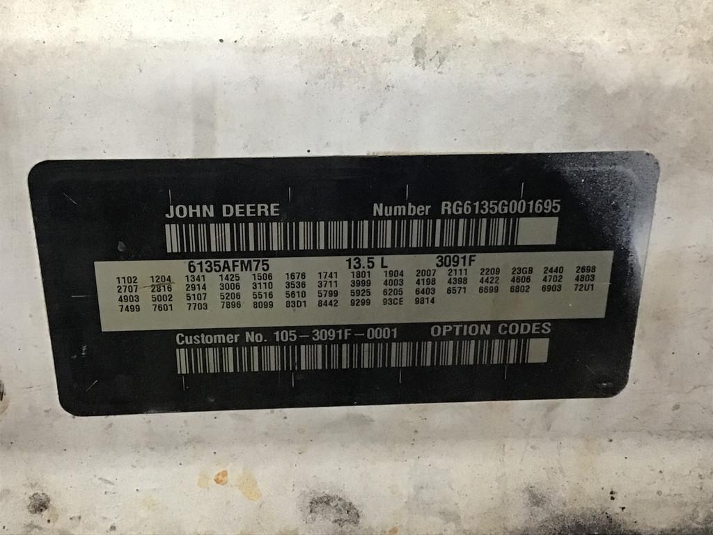 John Deere 6135AFM75 CORE
