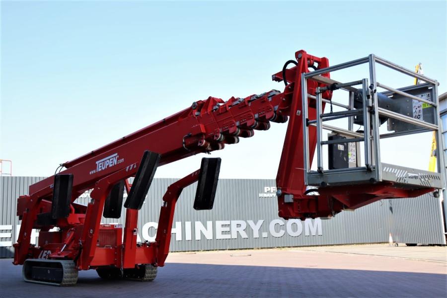 Teupen Leo 36t 230 V Electric Motor + Diesel, Rubber Trac