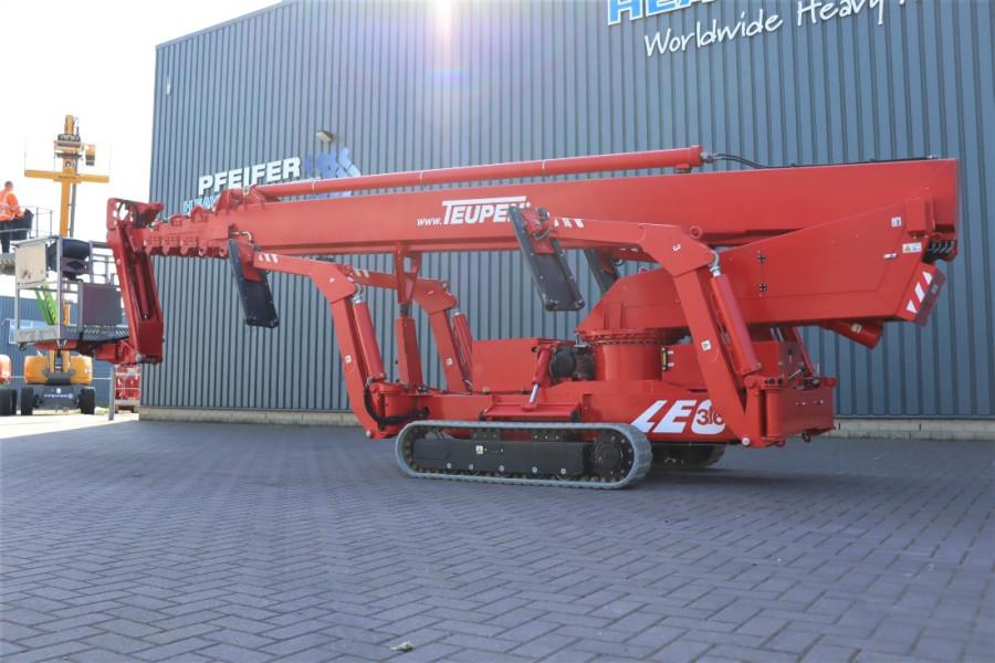 Teupen Leo 36t 230 V Electric Motor + Diesel, Rubber Trac