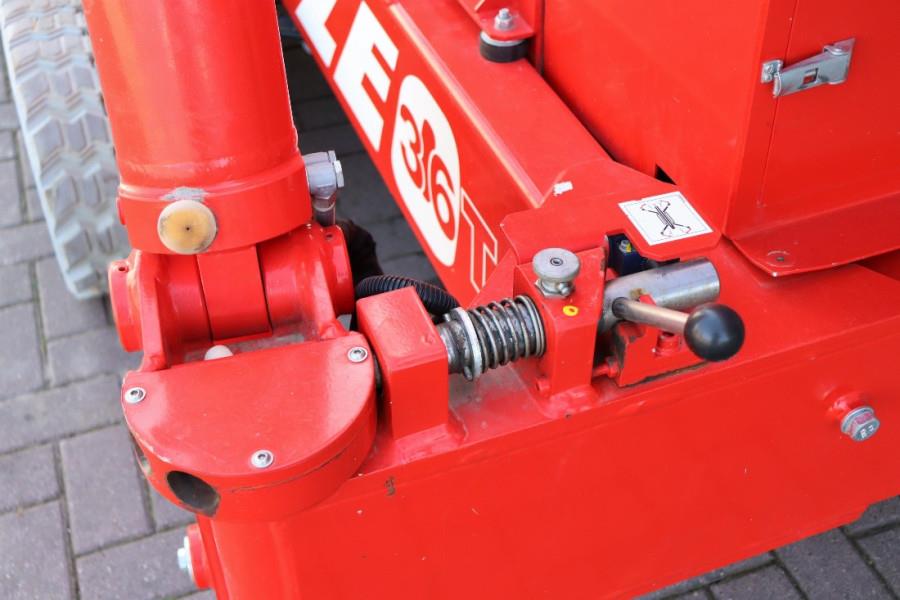 Teupen Leo 36t 230 V Electric Motor + Diesel, Rubber Trac