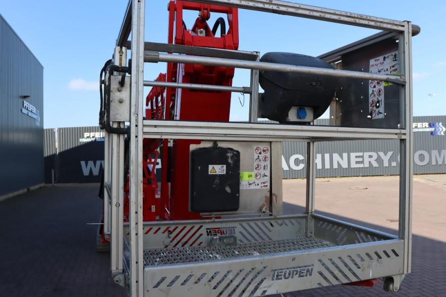 Teupen Leo 36t 230 V Electric Motor + Diesel, Rubber Trac