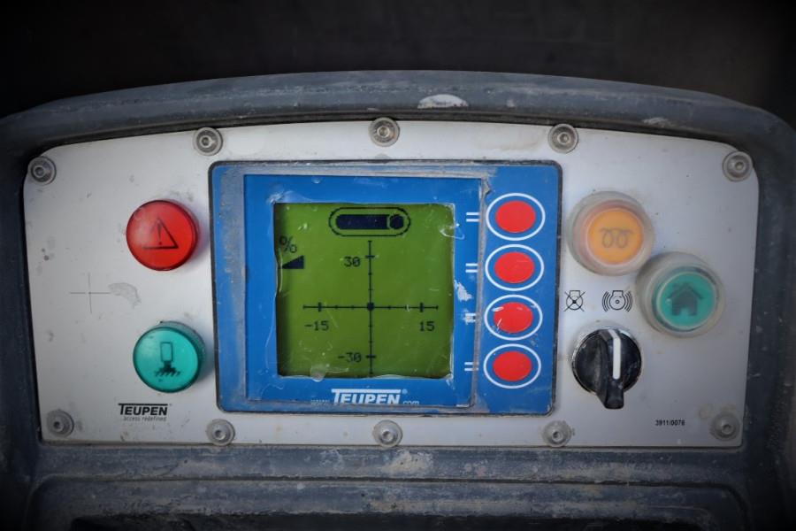 Teupen Leo 36t 230 V Electric Motor + Diesel, Rubber Trac