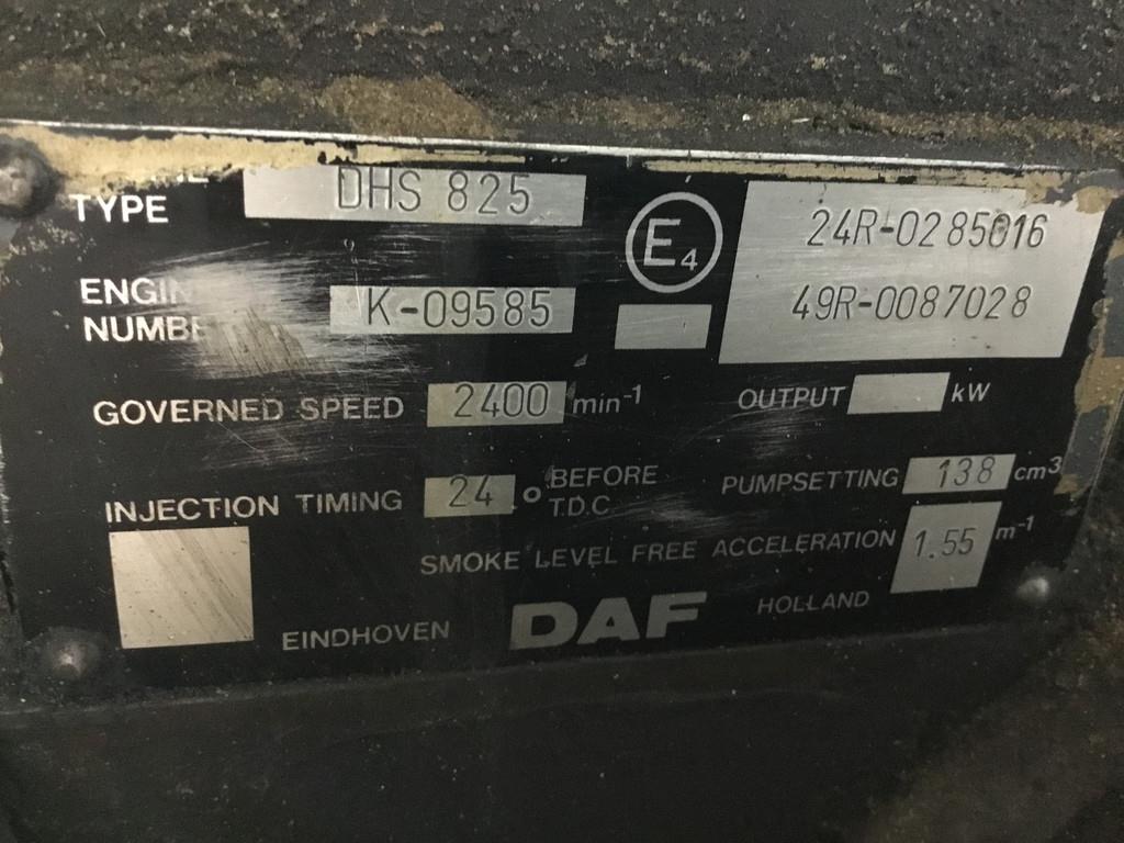 DAF DHS 825 USED